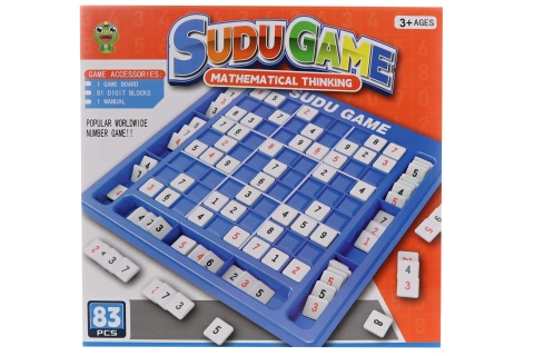 Sudoku – logická hra s čísly
