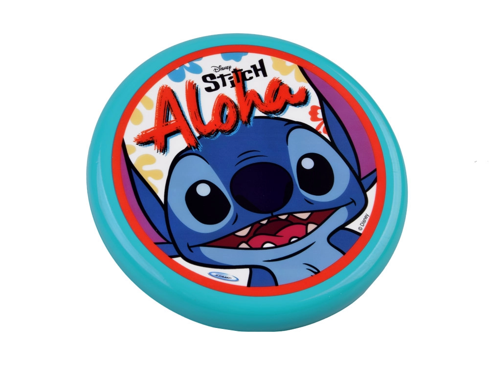 Levně Létající disk DISNEY STITCH 20 cm – pružný frisbee pro děti