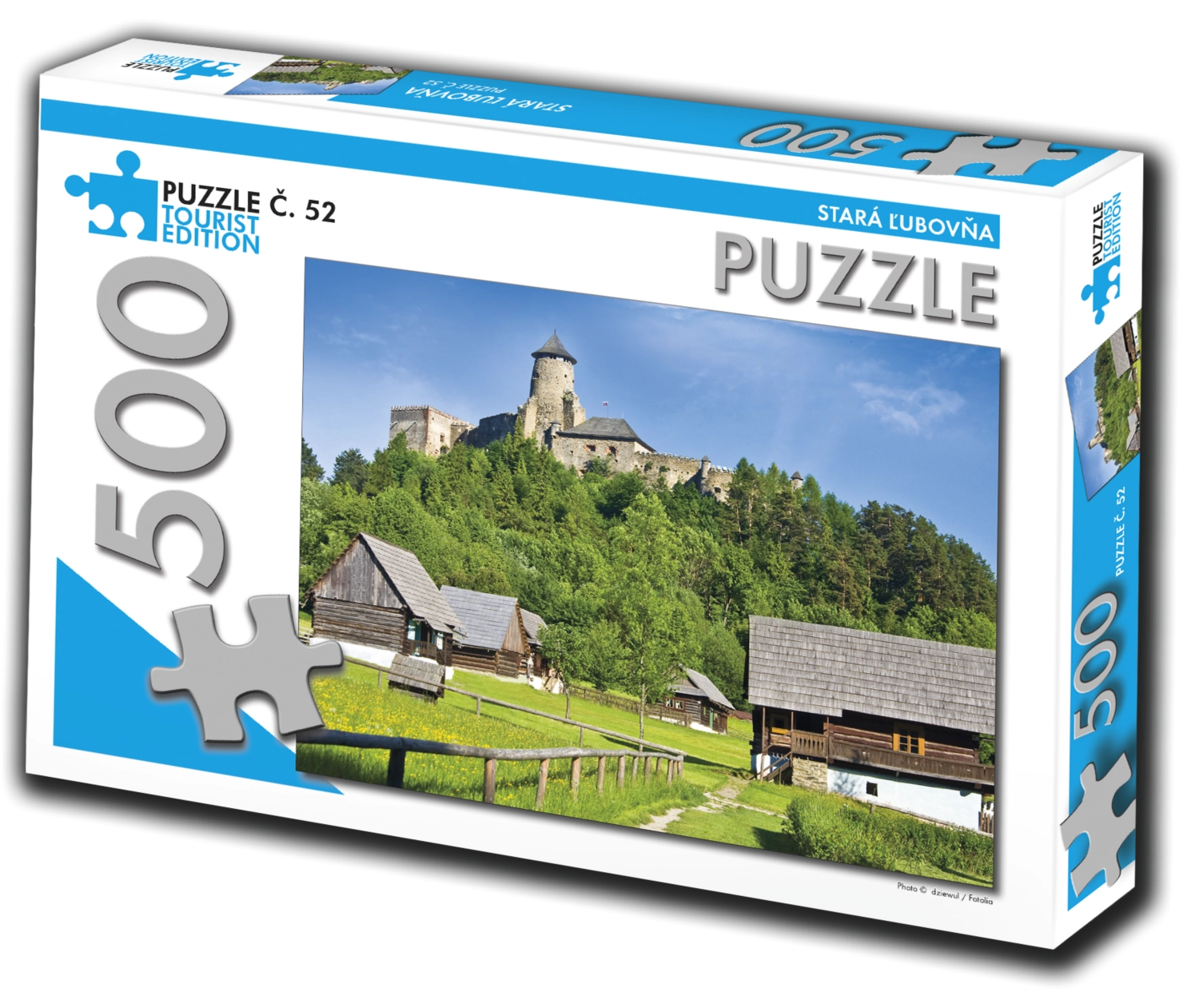 TOURIST EDITION Puzzle Stará Ľubovňa 500 dílků (č.52)