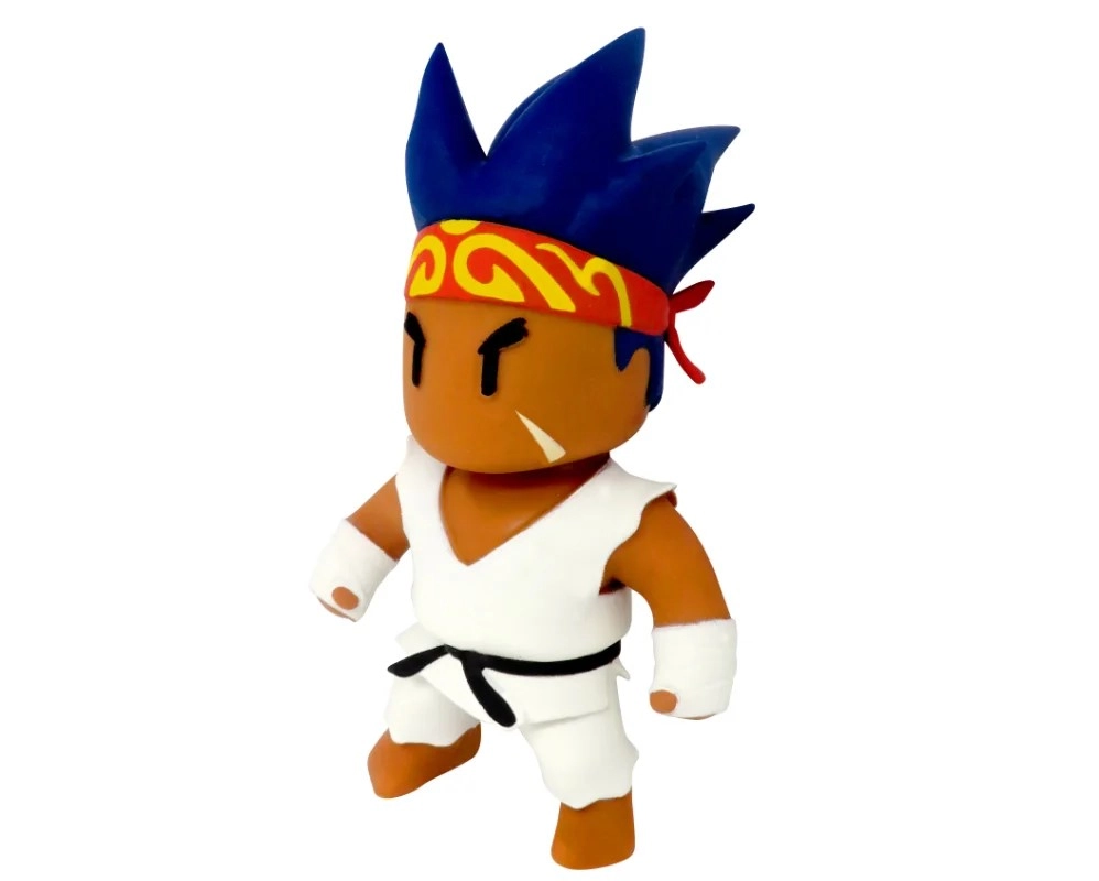 Gumová figurka STUMBLE GUYS – Sensei Firefist