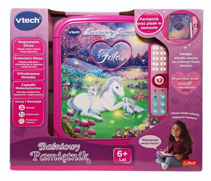 VTech Pohádkový deník se zámkem