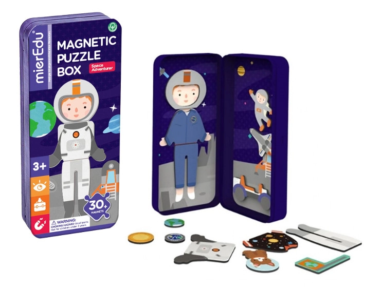 Levně Magnetické puzzle Astronaut