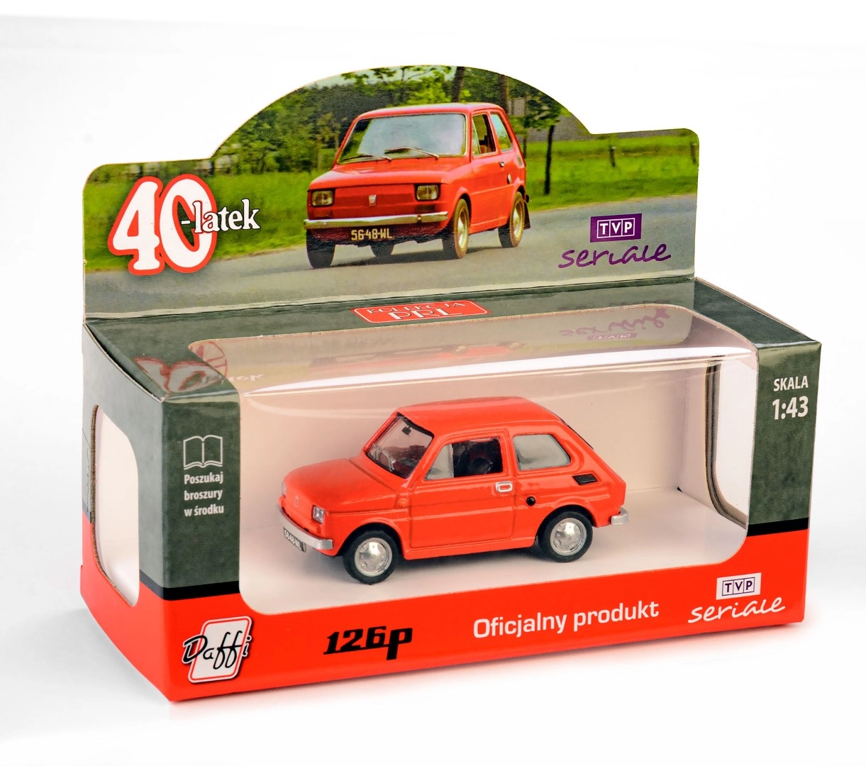 PRL FIAT 126p Čtyřicet let staré vozidlo