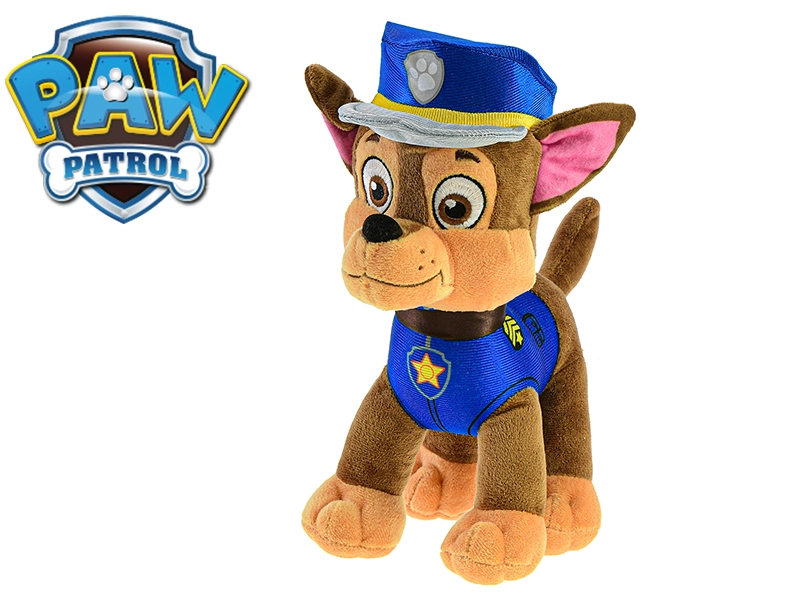 Mikro Paw Patrol Classic Chase plyšový 27cm 0m+