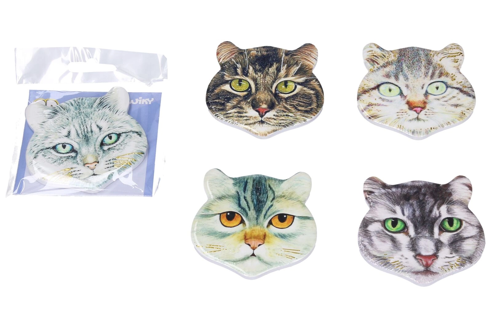 Magnet kočka 7,5 × 7,5 cm