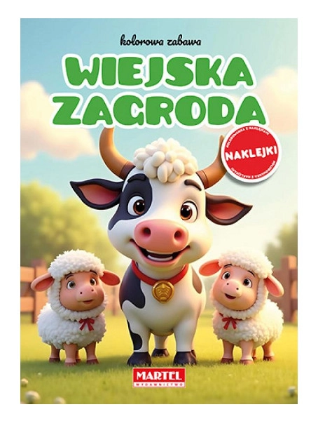Barevná zábava Venkovská farma se samolepkami