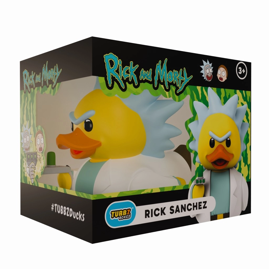 TUBBZ sběratelská kachnička Rick and Morty – Rick Sanchez