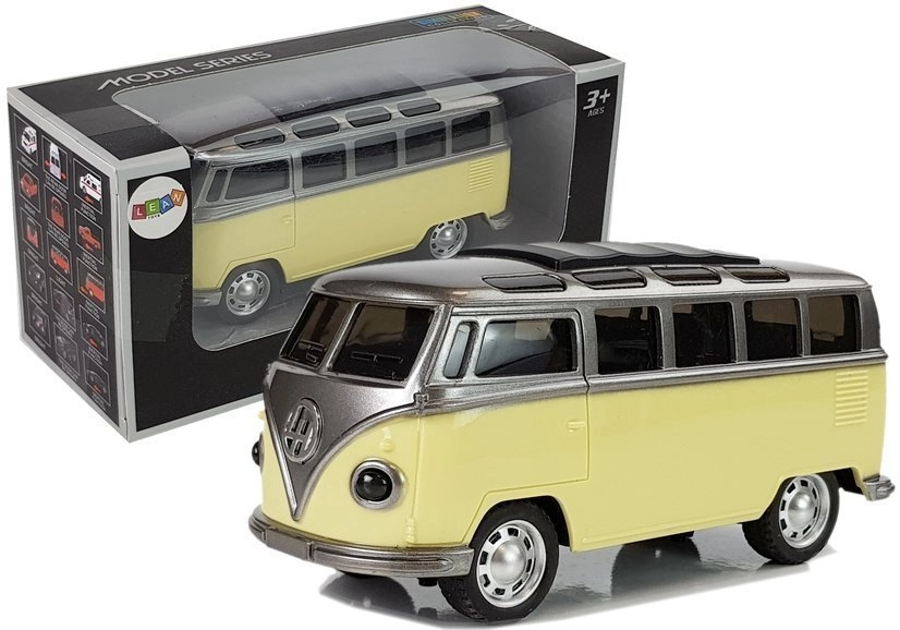 Lean Toys Autobus s pohonem a zvukem žlutá