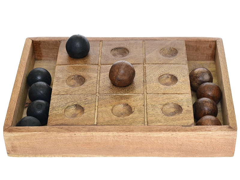 Dřevěné piškvorky 30 × 20 cm