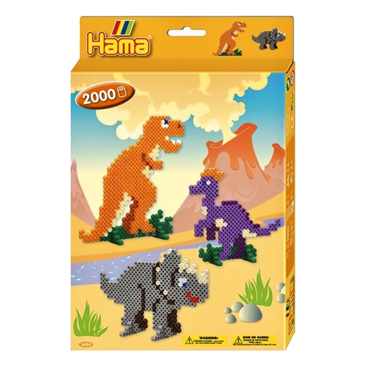 Hama Dárkový box - DINO MIDI 2 000 ks