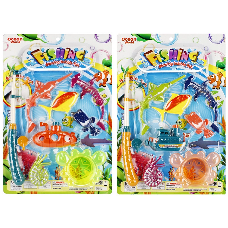 Chytání rybiček – dětská rybářská hra