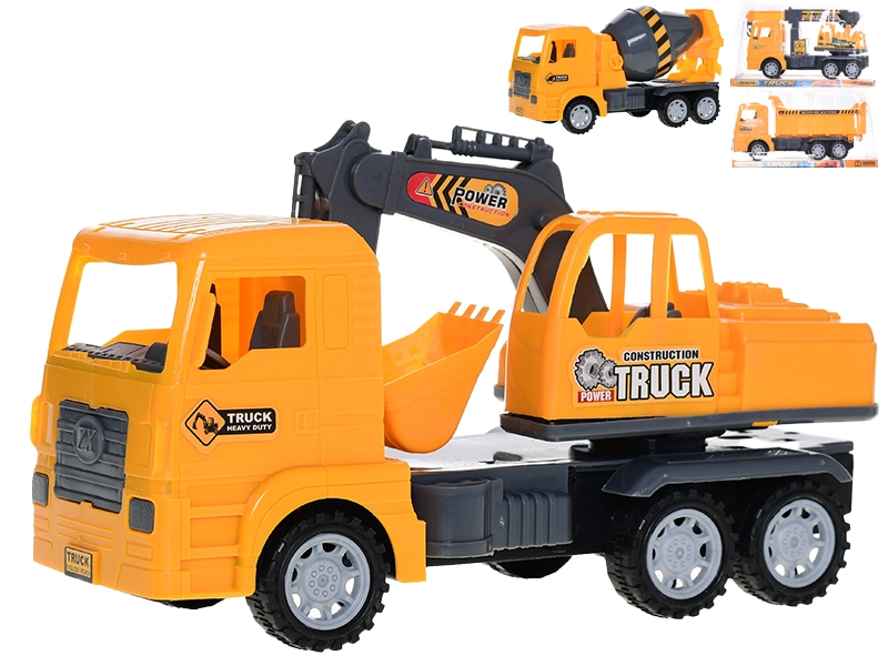 Stavební auto 25 cm na setrvačník