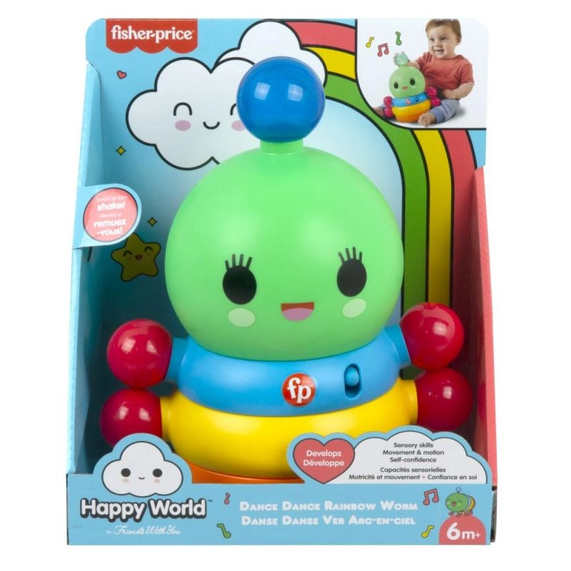 Levně Fisher-Price Happy world tančící žížala