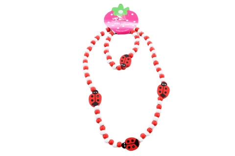 Sada náhrdelníku a náramku s motivem berušek