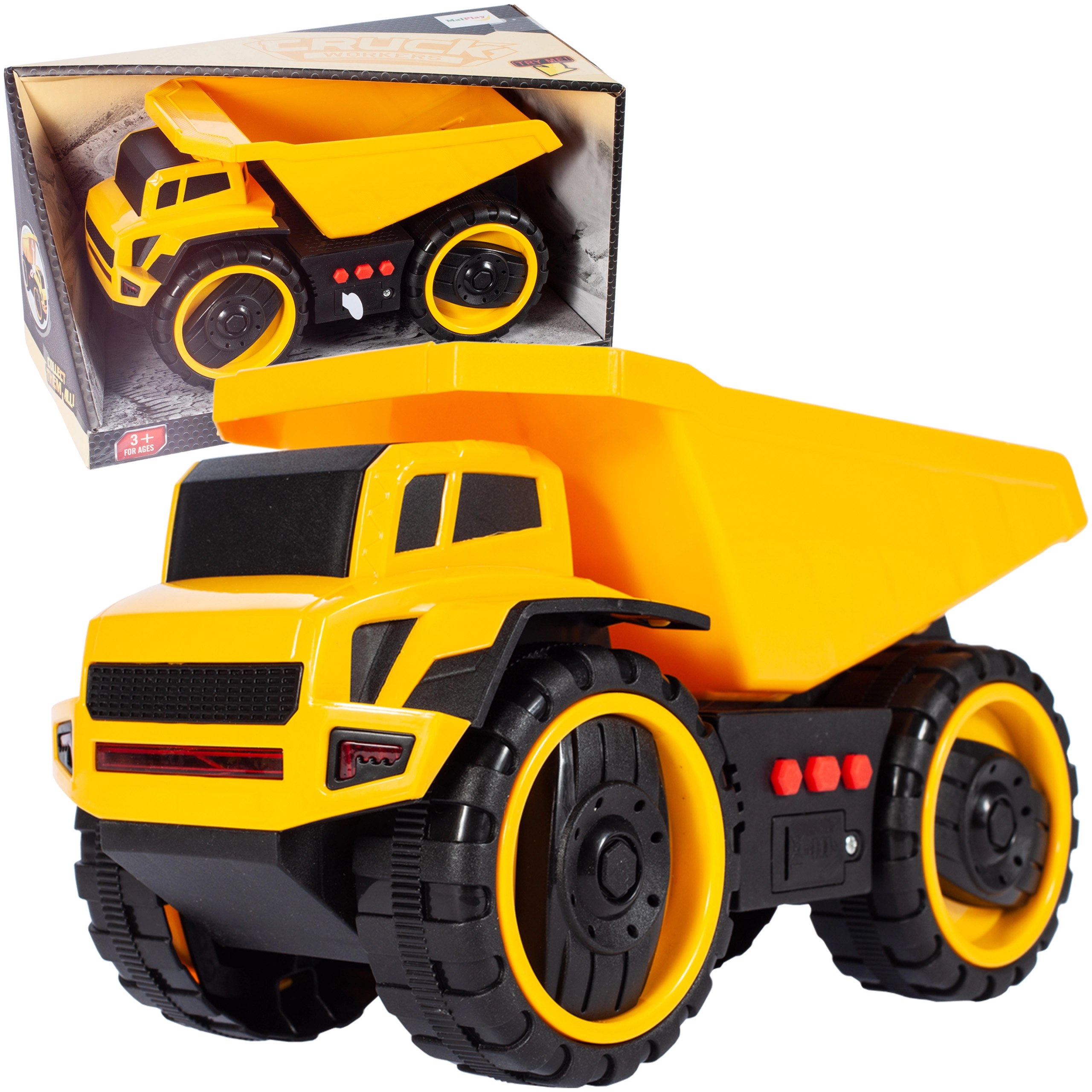 Vyklápěcí nákladní auto s pohonem, světlem a zvukem