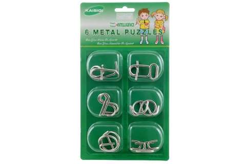 Kovové hlavolamy pro děti