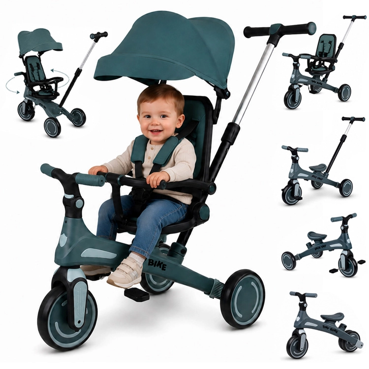 Dětská tříkolka Tiny Bike 5v1 rostoucí s dítětem – Standard