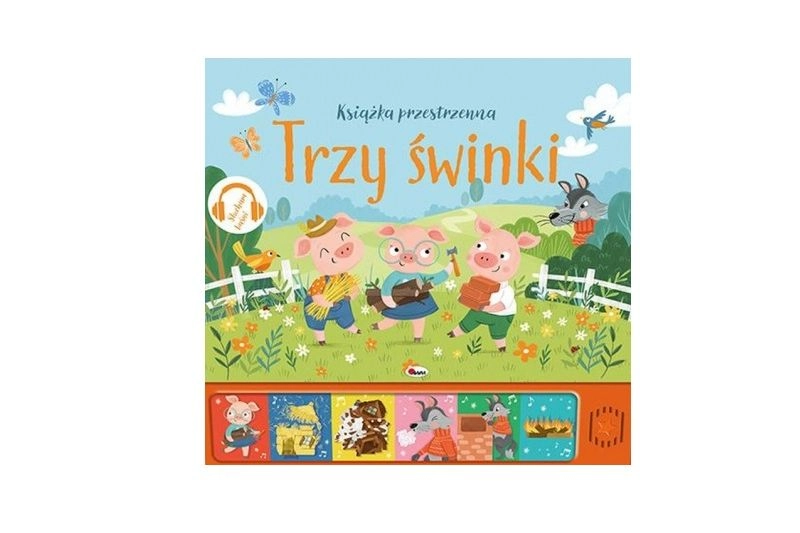 Słucham baśni: Tři prasátka – zvuková prostorová kniha