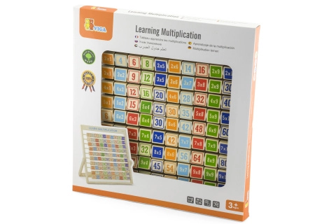 Dřevěná tabulka na násobilku Viga