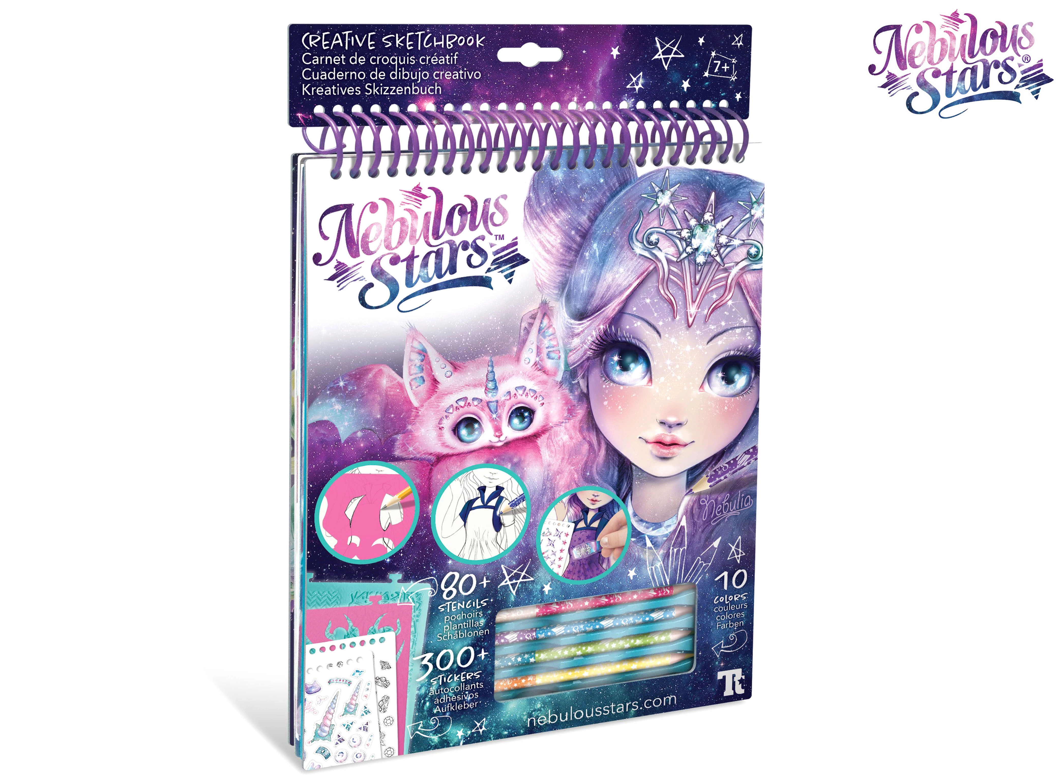 Wiky Nebulous Stars Kreativní sketchbook