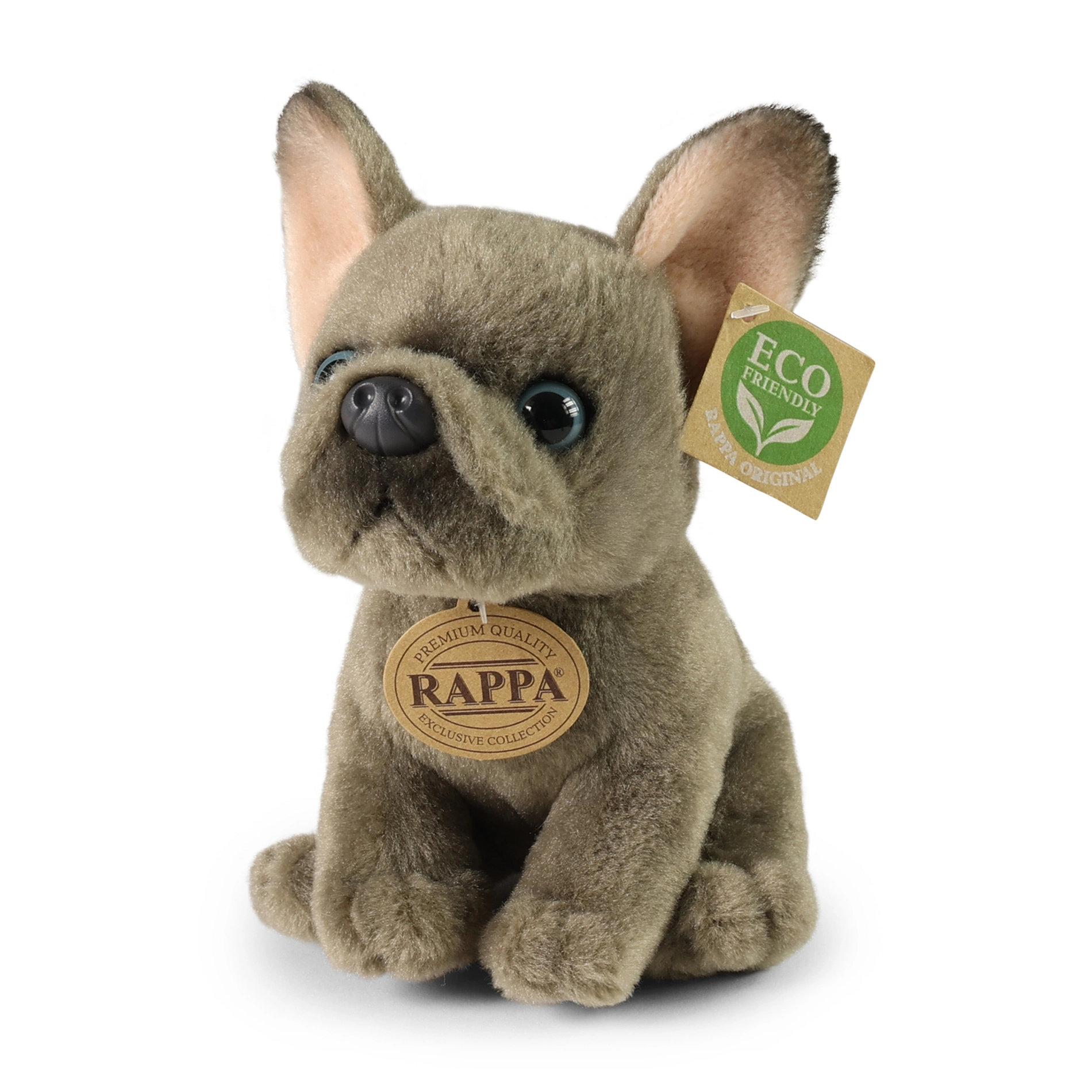 Rappa plyšový pes francouzský buldoček 18 cm