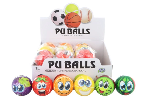 Měkký ovocný míček 7 cm