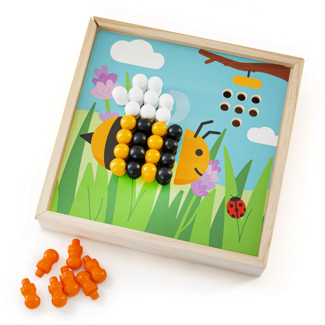 Bigjigs Toys mozaika Zahrádka