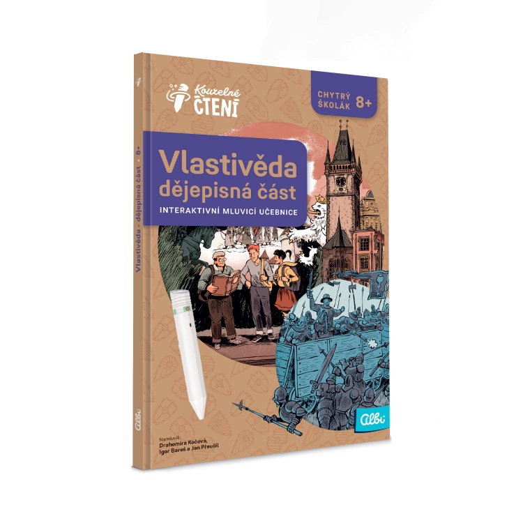 Levně Albi Kouzelné čtení Kniha Vlastivěda dějepisná část