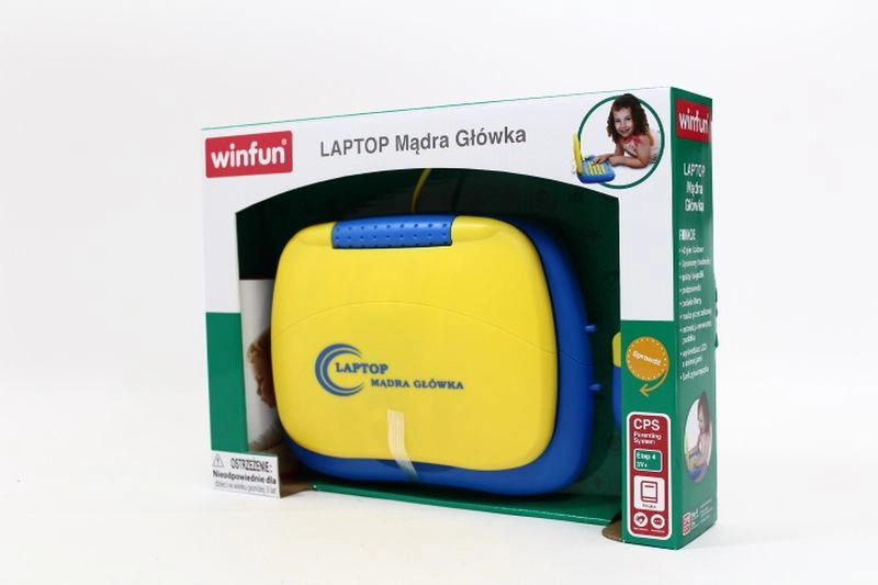 SmilyPlay dětský edukativní notebook Moudrá hlavička
