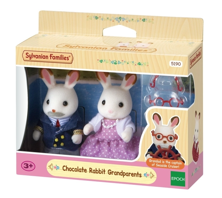 Sylvanian Families - Babička a dědeček "chocolate" králíci