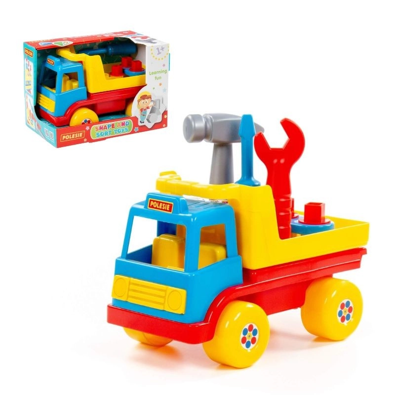 Didaktické auto s nářadím pro nejmenší