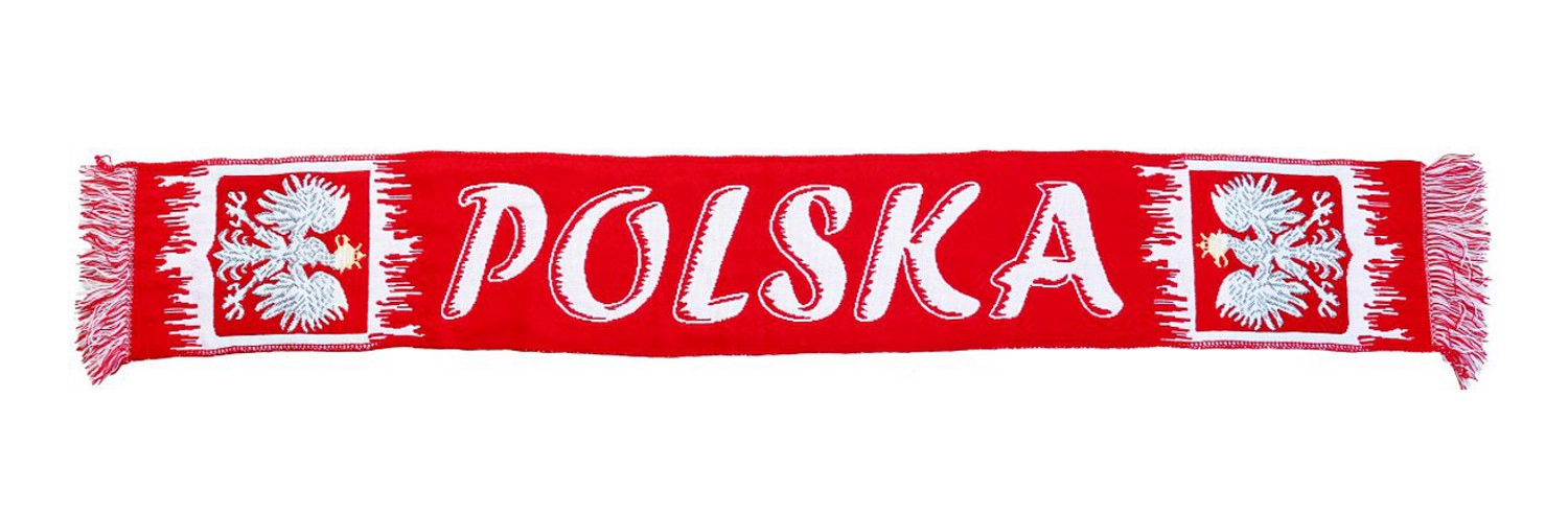 Fanouškovská šála Polska 130 cm