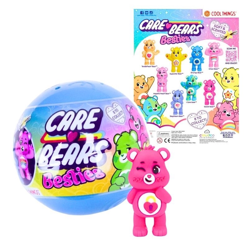 kapsle care bears voňavá figurka besties
