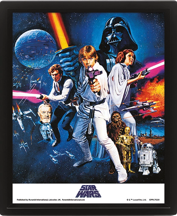 Levně Obraz 3D Star Wars Nová naděje
