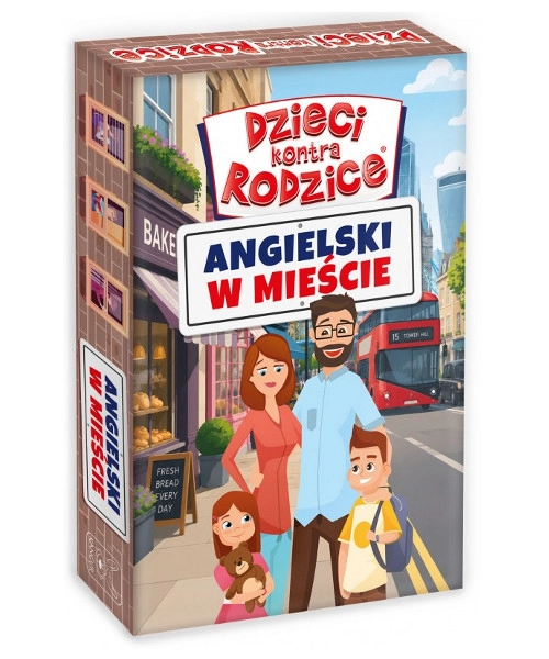 Děti kontra rodiče Angličtina ve městě