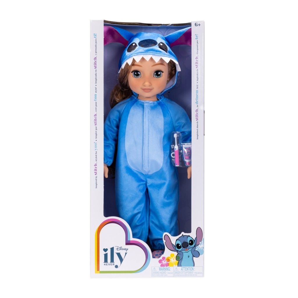 Panenka Disney ily 4EVER Stitch 45 cm s dlouhými vlasy