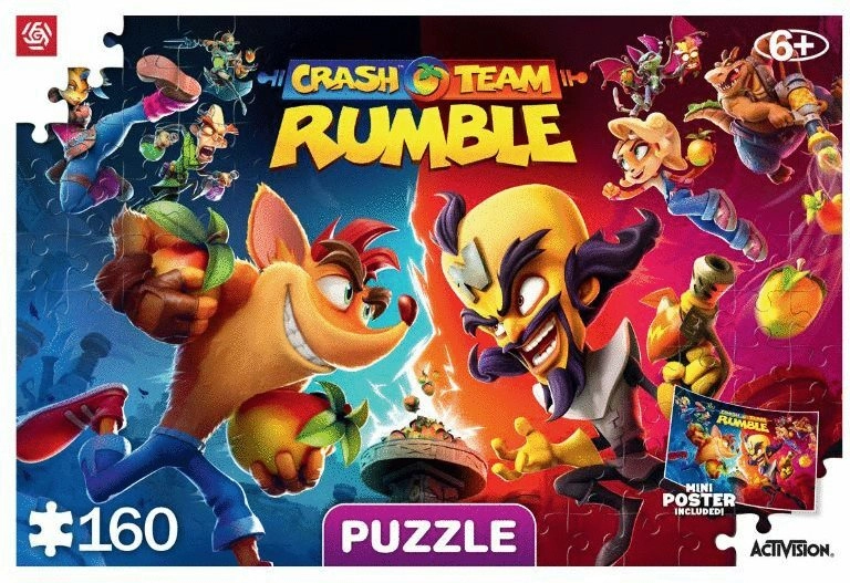 puzzle GOOD LOOT Crash Team Rumble 160 dílků