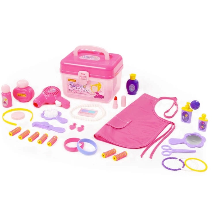 Set malá kadeřnice – dětská sada šperků a kadeřnických doplňků