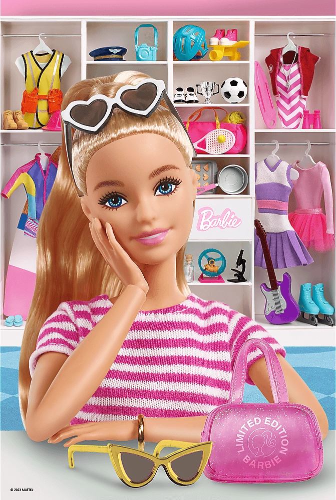 Trefl Barbie: Seznamte se s Barbie 100 dílků