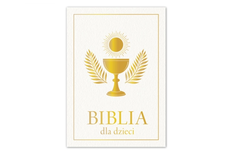Biblie pro děti s křížkem (formát B5)