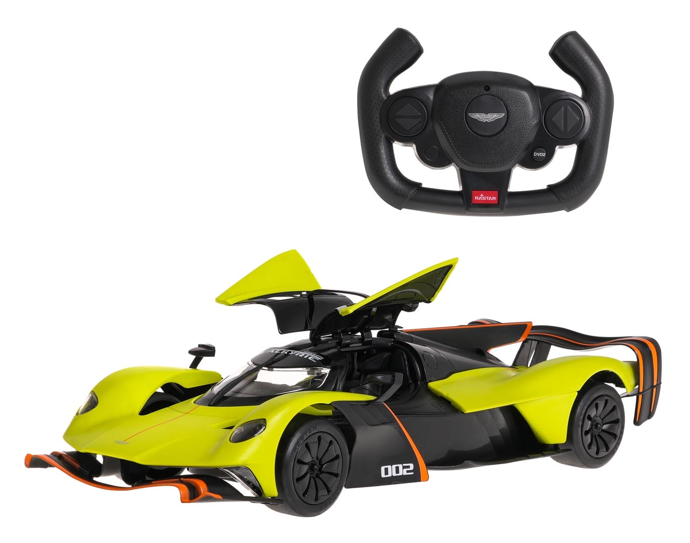R/C 1:14 Aston Martin Valkyrie AMR Pro RASTAR Green