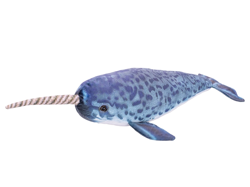 Plyšový narval 40 cm pro miminka