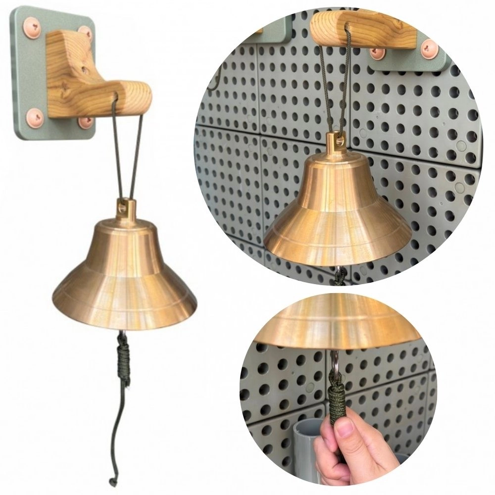 Masterkidz bronzový nástěnný školní zvonek pro STEM tabule