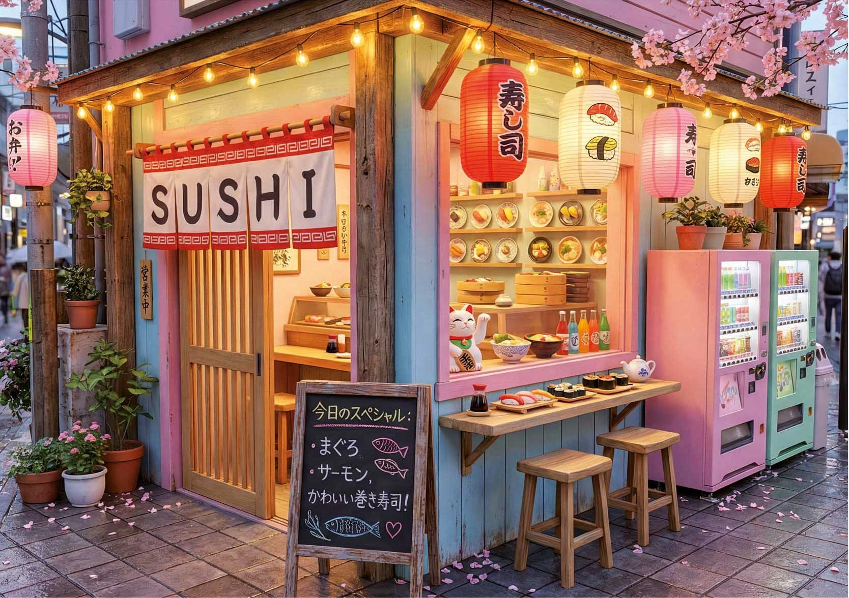 Puzzle EDUCA Sushi Kawaii 1000 dílků