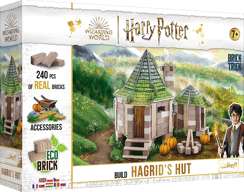 TREFL BRICK TRICK Harry Potter: Hagridova chýše L 240 dílů