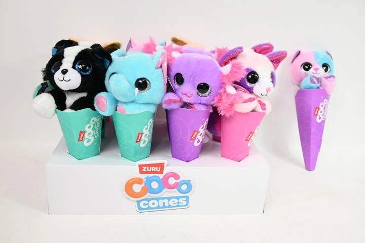 ZURU Coco Cones plyšové zvířátko v kornoutu