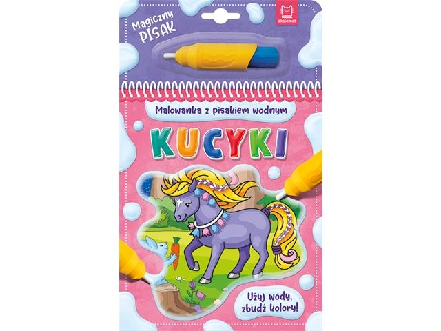 Vodní omalovánky s vodním fixem Poníci