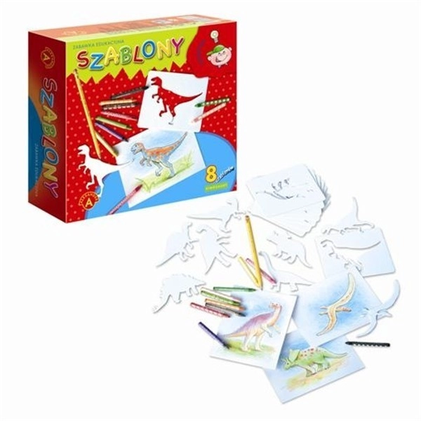 Šablony dinosaurů Alexandra Alexander