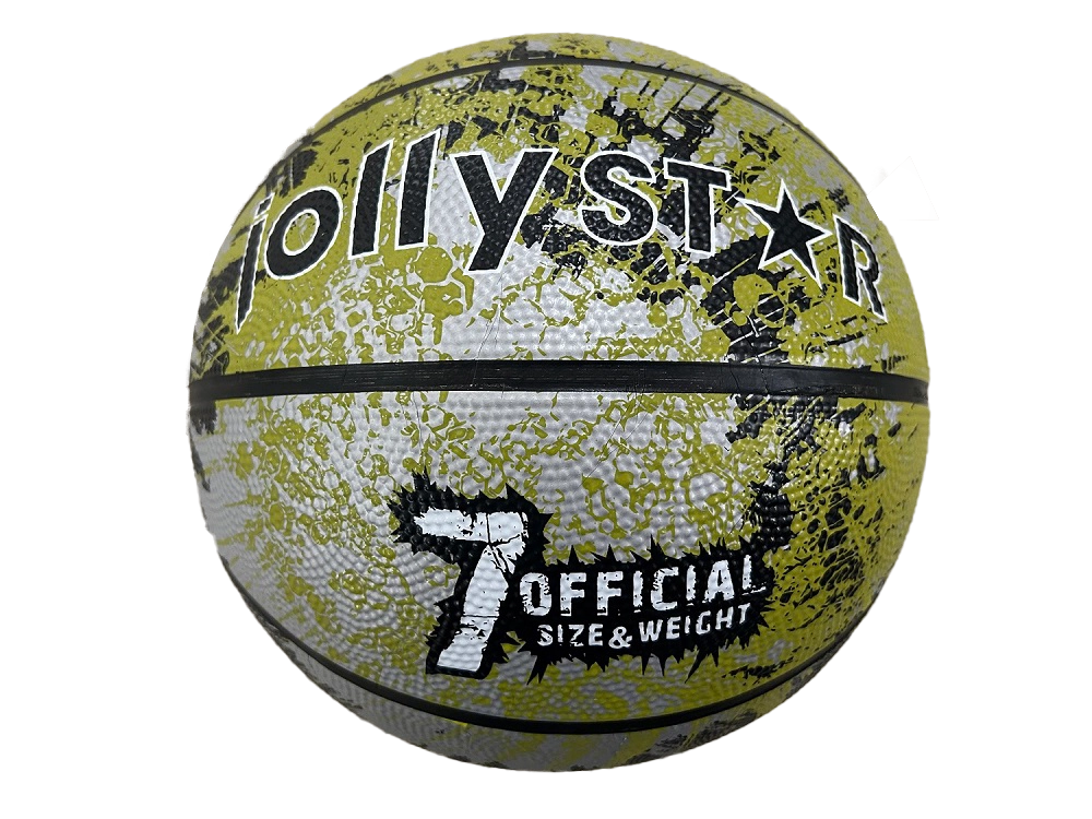 Alltoys Míč basketbalový JollyStar zelený