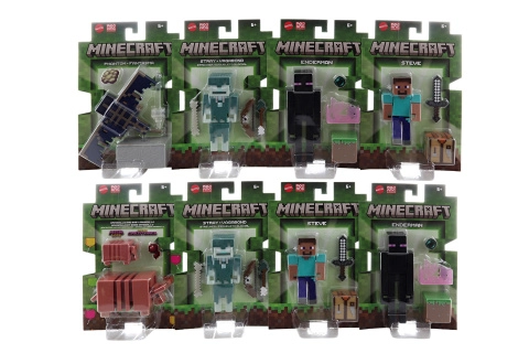 Minecraft figurka 8 cm s dílem portálu